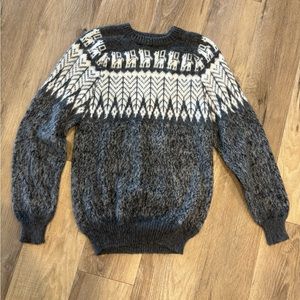 Alpaca wool sweater. Bought in Peru. womens size small